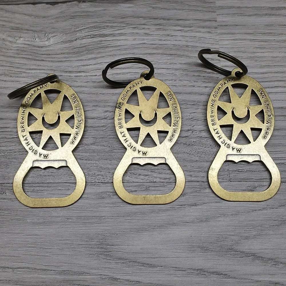 Magic Hat Brewing Company Keychain Bottle Opener - Lot Of 3 Keychains